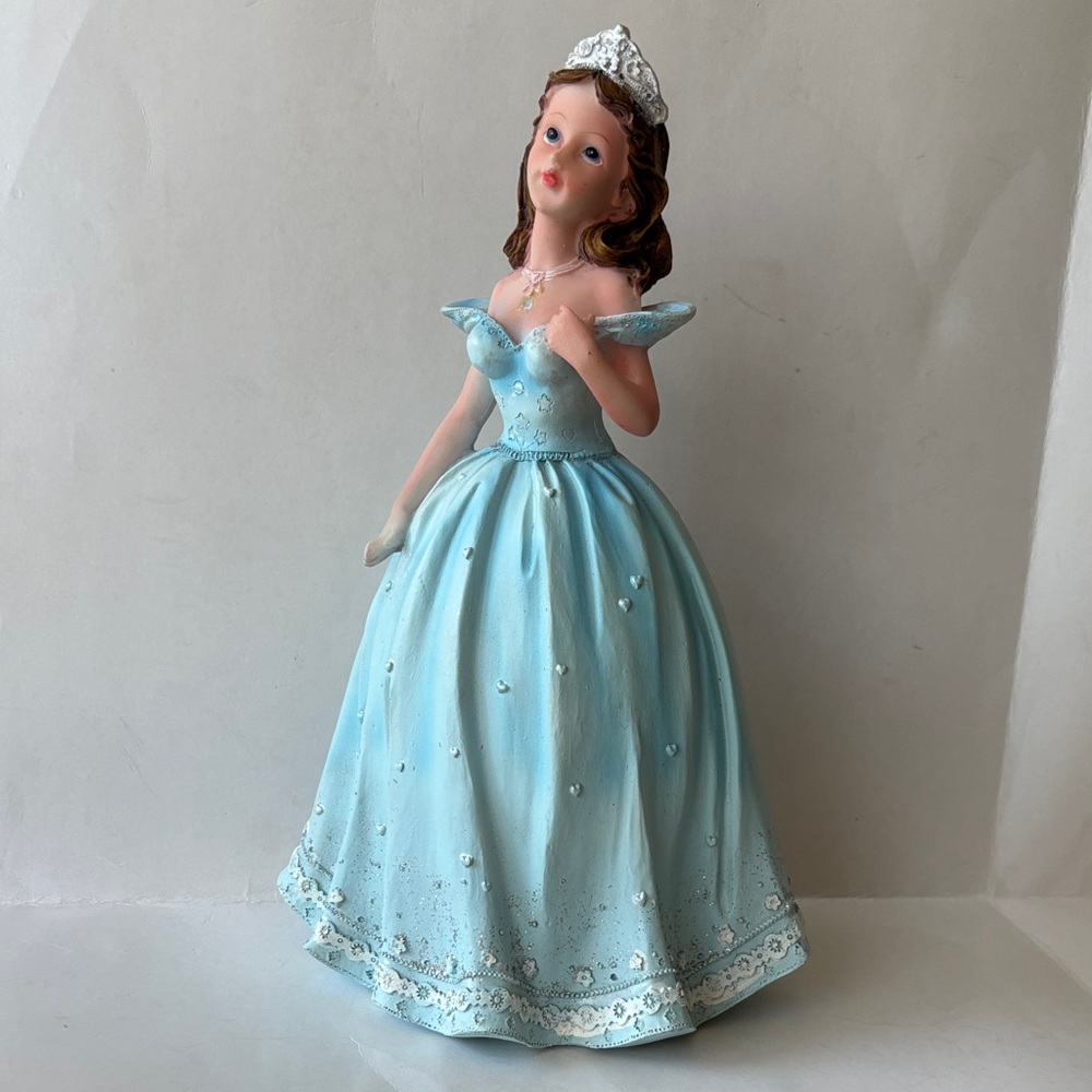 Elegant Blue Princess Doll